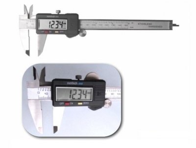 Elektronické posuvné měřidlo (tzv. šuplera), 0-150 mm x 0,01 mm - QUATROS QS15506