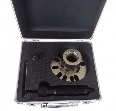 Stahovák nábojů kol, hydraulický, maximální tlak 10 t - QUATROS QS11396