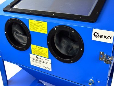 Pískovací box, pískovačka, objem 220 litrů, s příslušenstvím