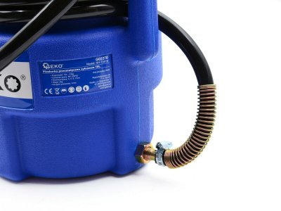 Pískovačka - mobilní přenosná tryskací jednotka, pneumatická sifonová, 10 litrů