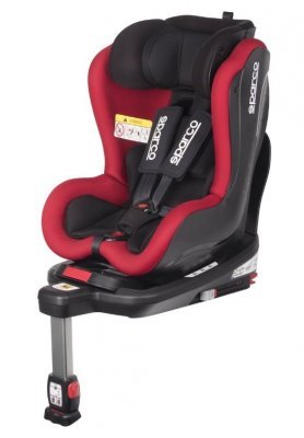 Autosedačka SPARCO SK500I ISOFIX černo červená