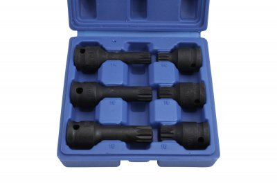 Rázové hlavice 1/2" XZN M14-M18 pro VW - QUATROS QS50385
