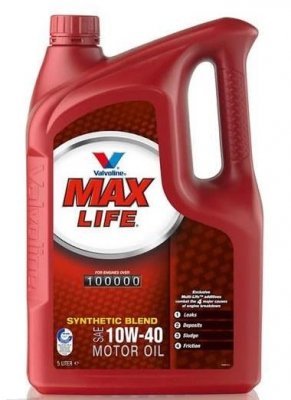 Motorový olej Valvoline MaxLife 10W-40, 5L
