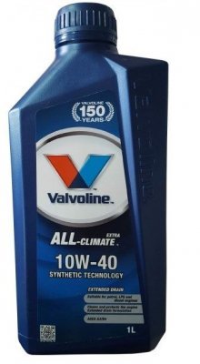 Motorový olej Valvoline All-Climate Extra 10W-40, 1L