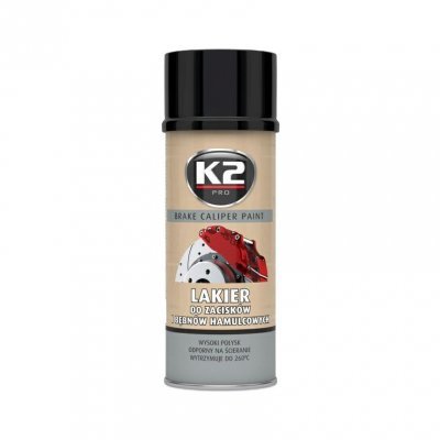 K2 BRAKE CALIPER PAINT Barva na brzdy, 400ml - černá