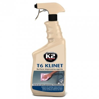 K2 L761 T6 KLINET 770 ml - odmašťovač a čistič laku