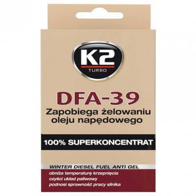 K2 DFA-39 - 50 ml - přípravek proti zamrzání nafty