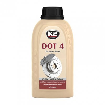 K2 T124 Brzdová kapalina DOT 4, 250 ml