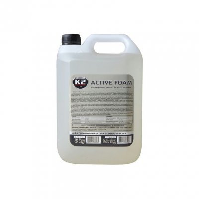 K2 ACTIVE FOAM 5 kg - vysoce pěnící produkt pro mytí vozidel