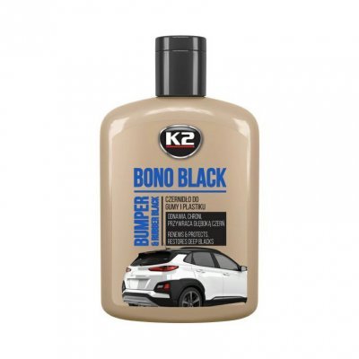 K2 BONO Black, 250ml - Černidlo na vnější plasty