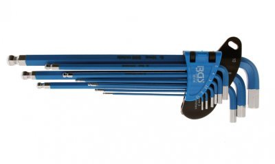 Klíče imbus 9ks extra dlouhé, s kuličkou a magnetem - BGS 35100