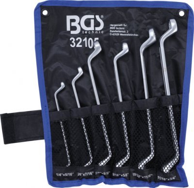 Sada očkových, palcových klíčů 6ks - BGS 32105