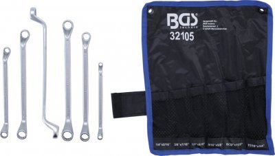 Sada očkových, palcových klíčů 6ks - BGS 32105
