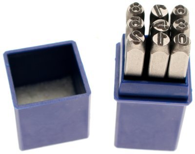 Razící matrice čísel, raznice (různé velikosti)- BGS, Velikost: 3 mm