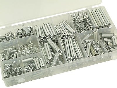 Pružinky různých velikostí, tažné a tlačné, sada 200 ks - BGS 8047