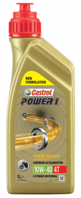 Motorový olej Castrol Power 1 4T 10W-40, 1L