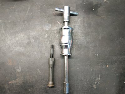 Sada přípravků na demontáž jednostranně čelně přístupných ložisek 8-58 mm - QS11821