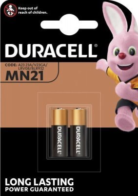 Baterie Duracell MN21 (A23) 12V, 2ks