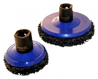 Kartáče na čištění brzd 1/2", průměr 65 a 105 mm, sada 2 ks - ASTA