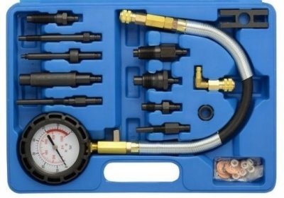 Kompresiometr dieselových motorů, sada 13 kusů - QUATROS QS30181