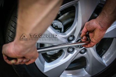 Teleskopický klíč na kola pro kola typu L 17-19 / 21-23 mm, 2 nástavce, gumová rukojeť
