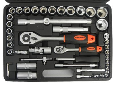 Gola sada 1/4" a 1/2", pro hobby využití, 94 kusů
