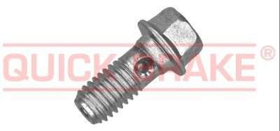 Šroub dutý, upevňovací M10x1.5, délka 30,5 mm, tzv. banjo šroub, na brzdy