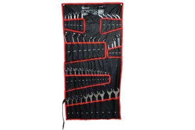 Klíče očkoploché, očkové, na převlečné matice, TORX a C klíče, velká sada 47 kusů