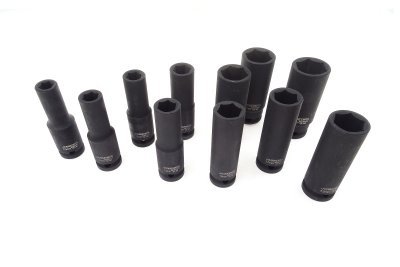 Nástrčné hlavice úderové, prodloužené, 1/2", 6-hranné, velikosti 8-36 mm - JONNESWAY, Velikost: 36 mm