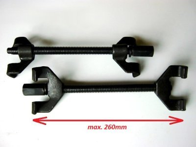 Stahovák pružin 270 mm, 2 kusy - QUATROS QS80078A