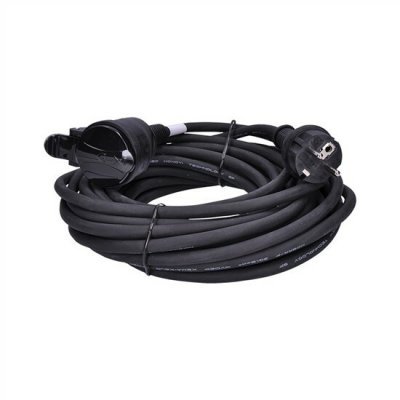 Prodlužovací kabel 10 m, 3 x 1,5 mm2, gumový venkovní
