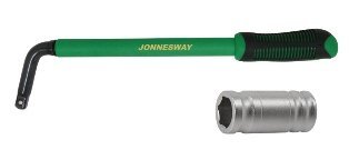 Klíč na kola teleskopický, 17 a 19 mm, délka 35-50 cm - JONNESWAY AG010195B