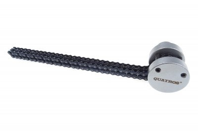 Klíč na olejové filtry s dvojitým řetězem 1/2", rozsah 60 - 115 mm - QUATROS QS60602