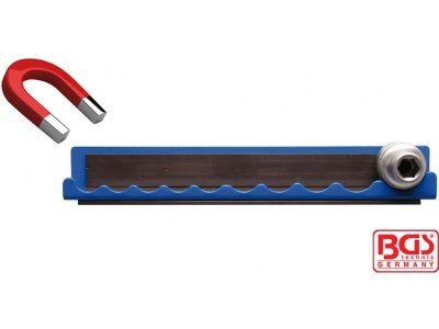 Lišta magnetická pro 10 hlavic 1/4" - BGS 3011-1