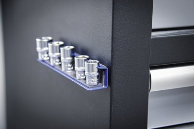 Lišta magnetická pro 10 hlavic 1/4" - BGS 3011-1