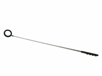 Inspekční zrcátko teleskopické 280-870 mm, kulaté s LED osvetlením