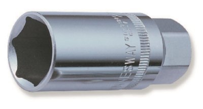 Hlavice na zapalovací svíčky, 1/2", 21mm, 6-hranná s magnetem - JONNESWAY S17M4121