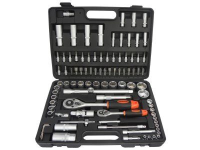 Gola sada 1/4" a 1/2", pro hobby využití, 94 kusů