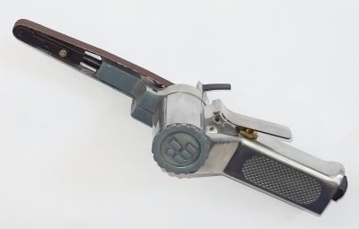 Pneumatická pásová bruska, úzký pás 10mm - JONNESWAY JAS-6543