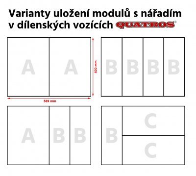 Sada bitů IMBUS, TORX, XZN, 40 kusů v kazetě - JONNESWAY S29H4140SP