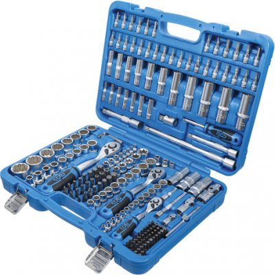 Gola sada 1/4", 3/8", 1/2", 192 dílů, dvanáctihran - BGS 2286