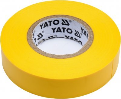 Elektrikářská páska žlutá 15 mm x 20 m YATO YT-81594