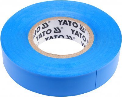 Elektrikářská páska modrá 15 mm x 20 m YATO YT-81591