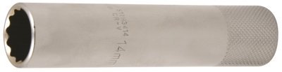 Hlavice na zapalovací svíčky, 3/8", 14mm, 12-hranná - JONNESWAY S17H3414