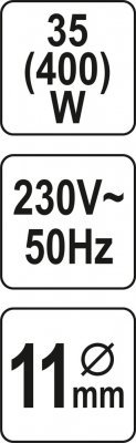Tavná pistole 35/400W YATO YT-82401