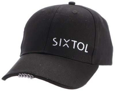 Kšiltovky s LED světlem 25 lm, nabíjeci USB, univerzální velikost - SIXTOL B-CAP, Barva: růžová