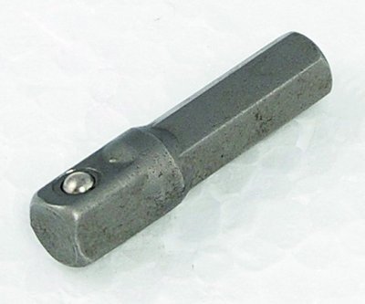 Adaptér z 6-hran 1/4" pro nástrčné hlavice na 4-hran 1/4", 30 mm