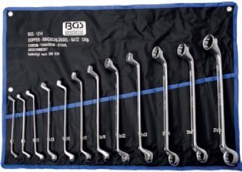 Klíče očkové „trháky", vel. 6-32 mm, sada 12 ks v obalu - BGS 1214