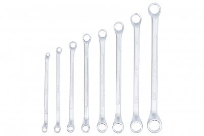 Klíče očkové „trháky", vel. 6-22 mm, sada 8 ks v obalu - BGS 1209