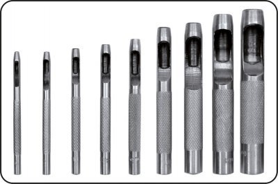 Sada průbojníků na kůži 9 kusů YATO YT-3590